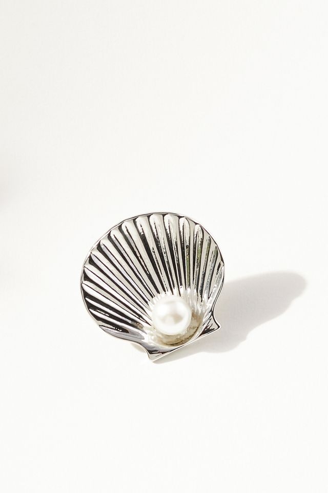 Pearl Shell Post Earrings #1
