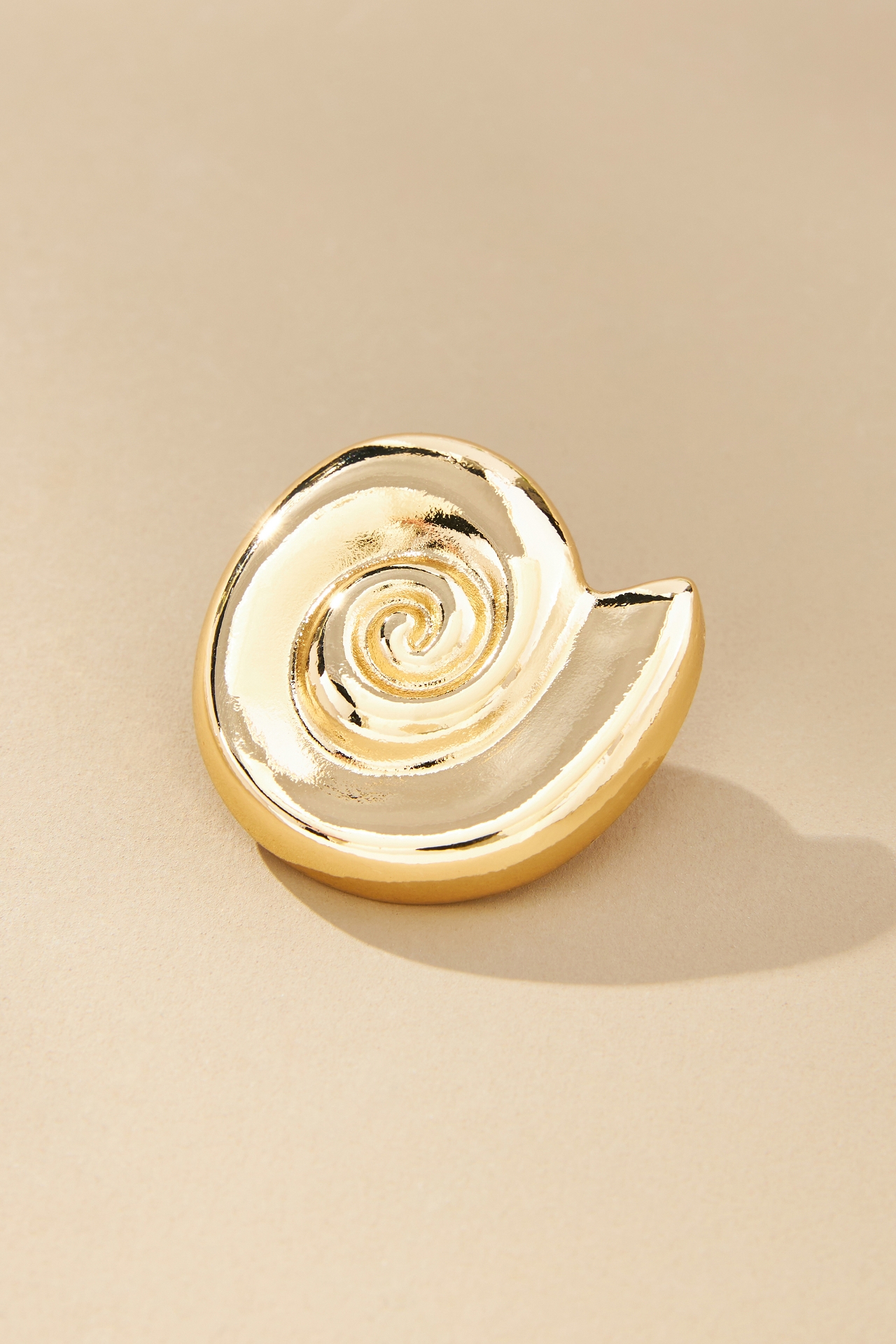 Shell Swirl Post Earrings