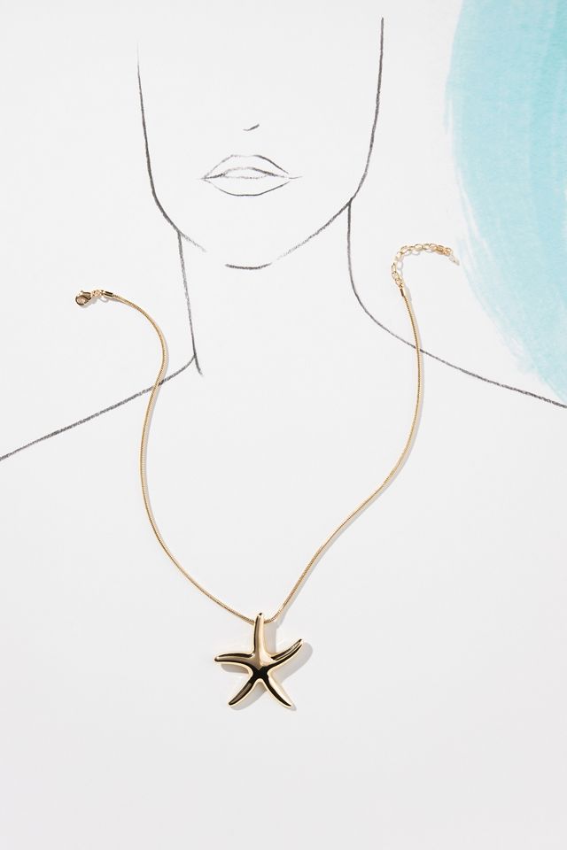 Sealife Star Pendant Necklace #3