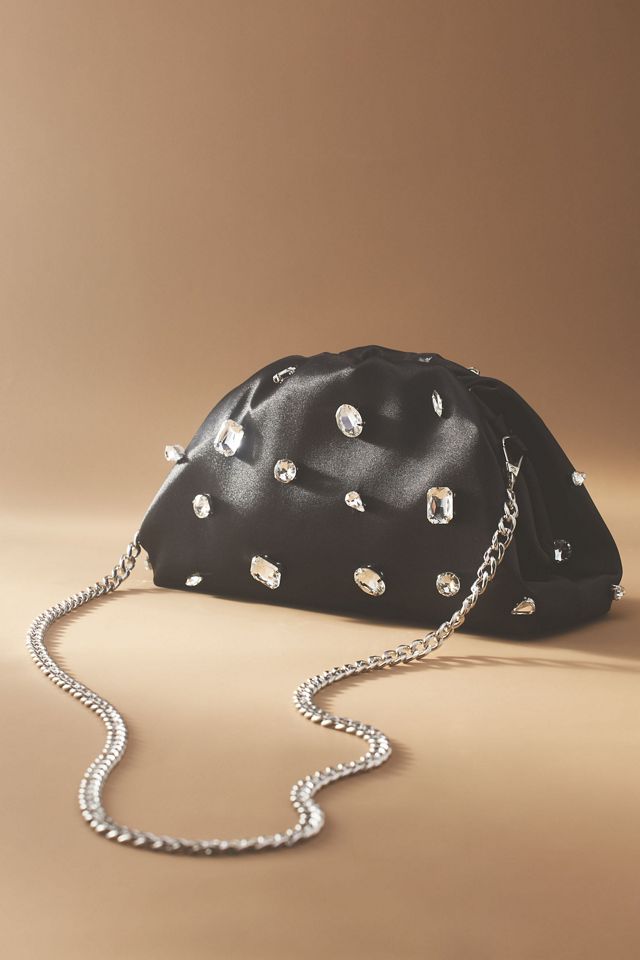 Frankie Mini Rhinestone Clutch | Anthropologie