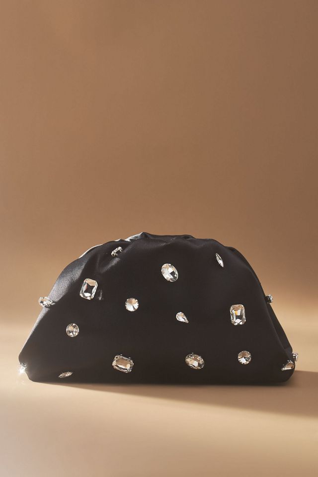 Frankie Mini Rhinestone Clutch | Anthropologie