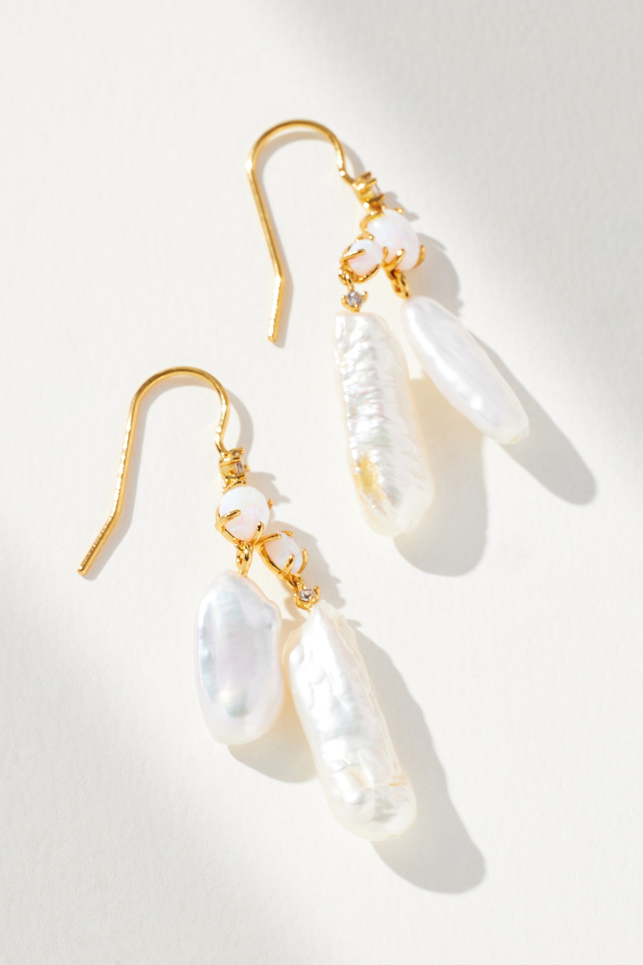 Baroque Pearl Drop Earrings