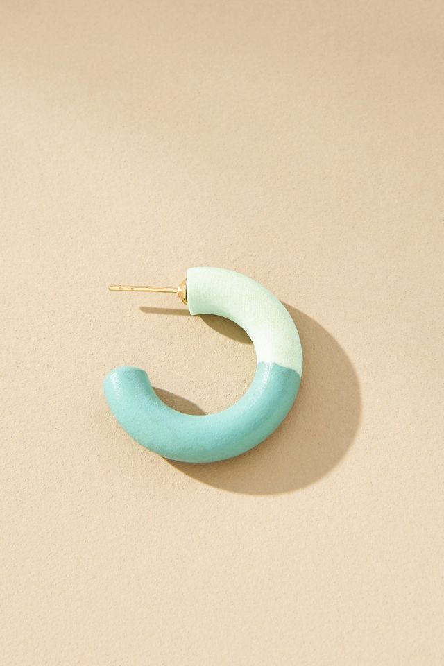 Binky and Lulu Dip Hoop Earrings #1
