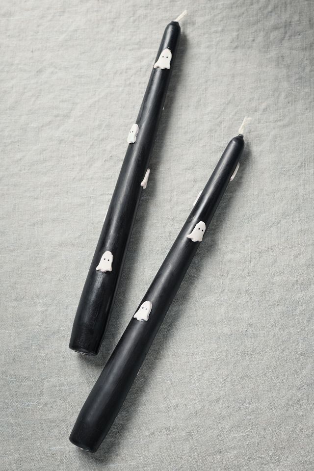 Icon Ghost Taper Candles, Set of 2 #3