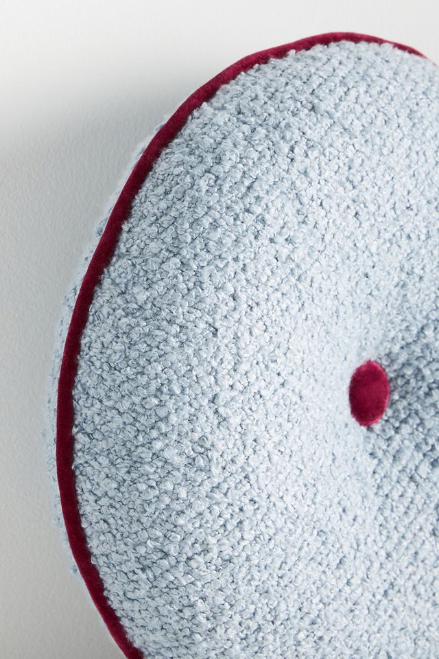 Alina Bouclé Round Pillow #2