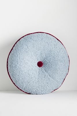 Alina Bouclé Round Pillow