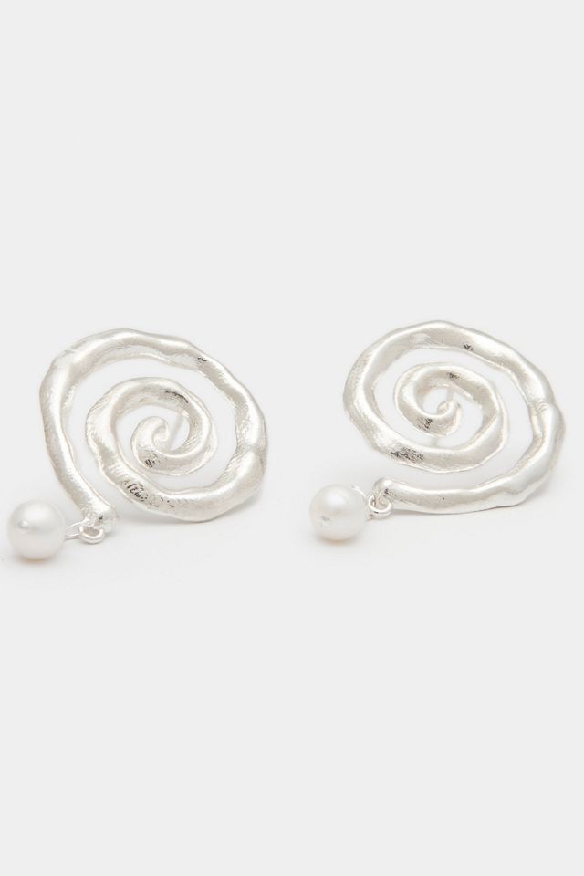 Deux Lions Jewelry Sacred Spiral Earrings #2