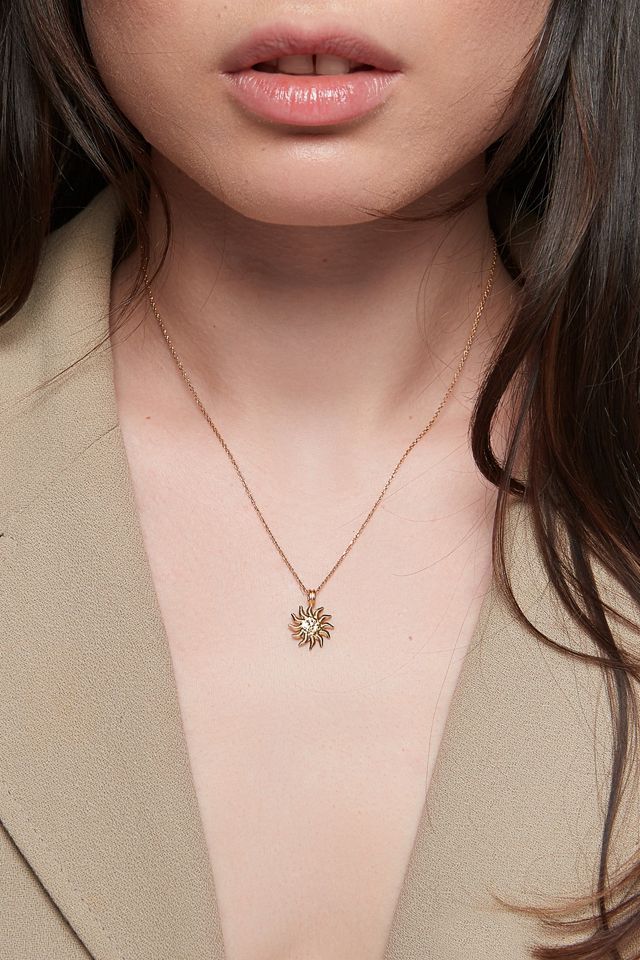 Deux Lions Jewelry Golden Solana Necklace #1