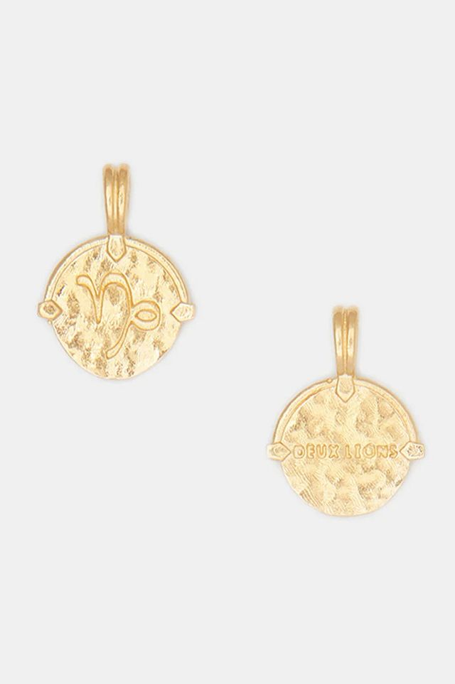 Deux Lions Jewelry Gold Baby Zodiac Necklace #1
