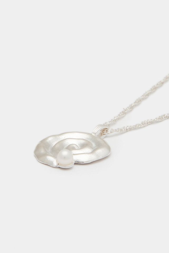 Deux Lions Jewelry Spiral Pearl Necklace #2