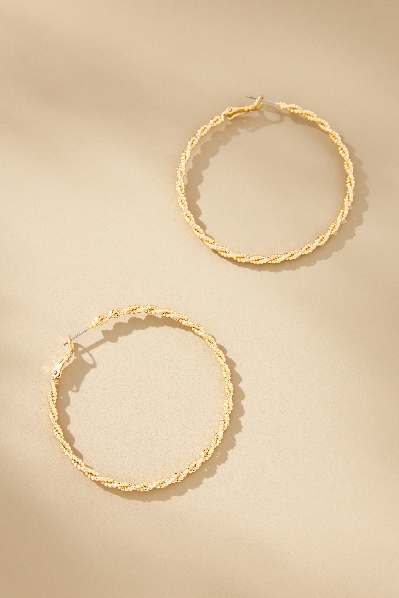 Braided Hoop Earrings