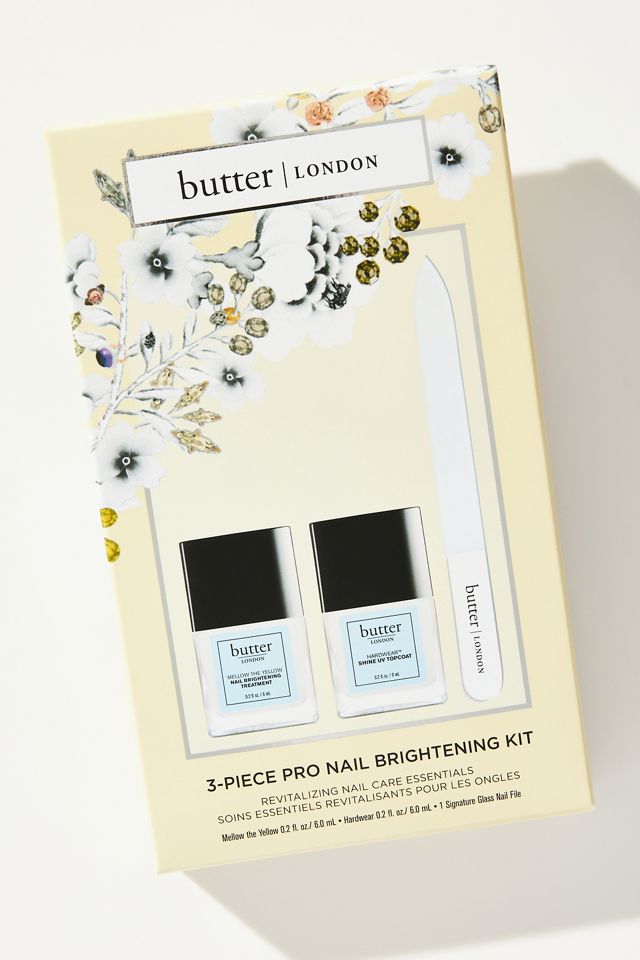 butter LONDON 3-Piece Pro Nail Brightening Set #1