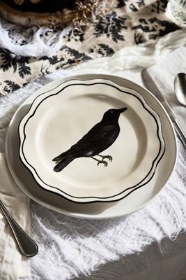 Halloween Stoneware Plate
