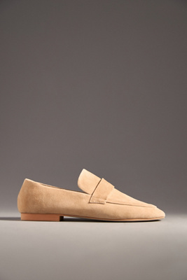 Shop Intentionally Blank Penny Loafers In Beige
