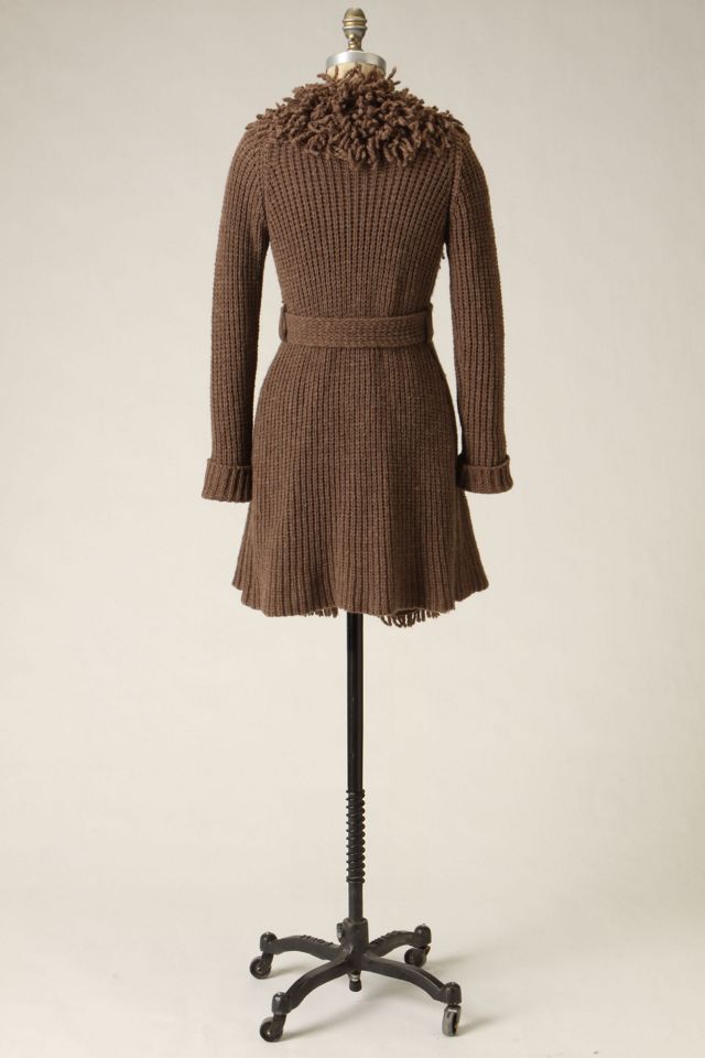 On-The-Fringe Sweater Coat #1