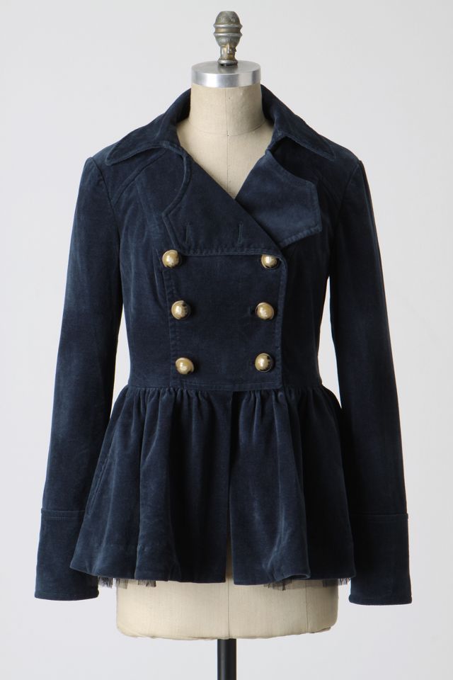 Skirted Peacoat #1