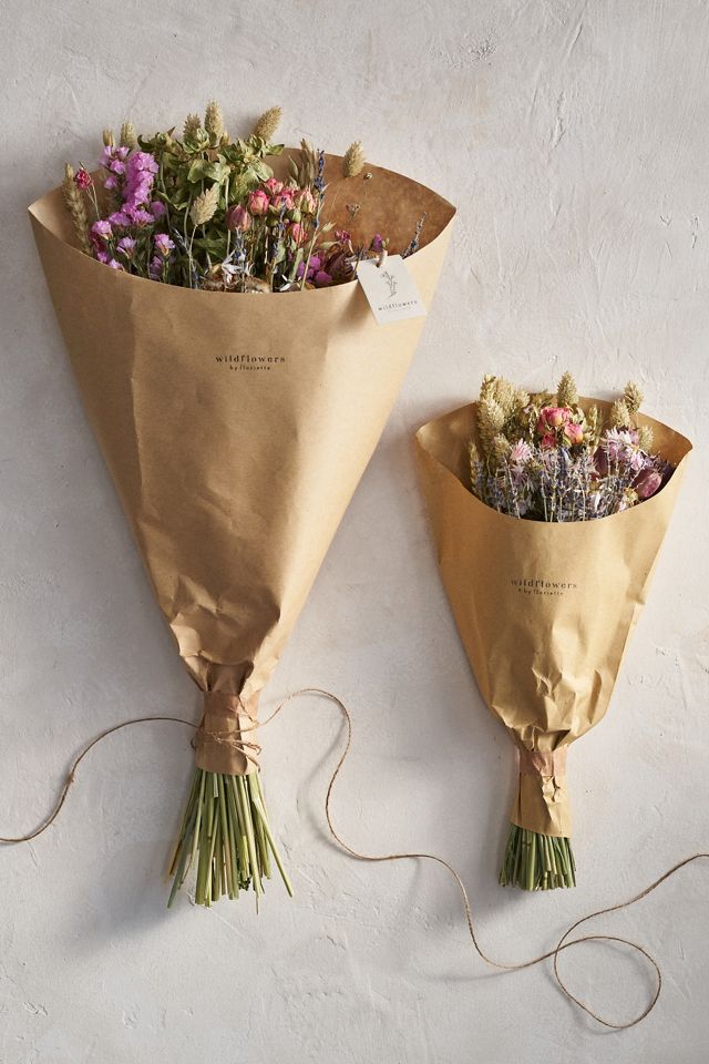Dried Dutch Field Mix Bouquet, Pink #2