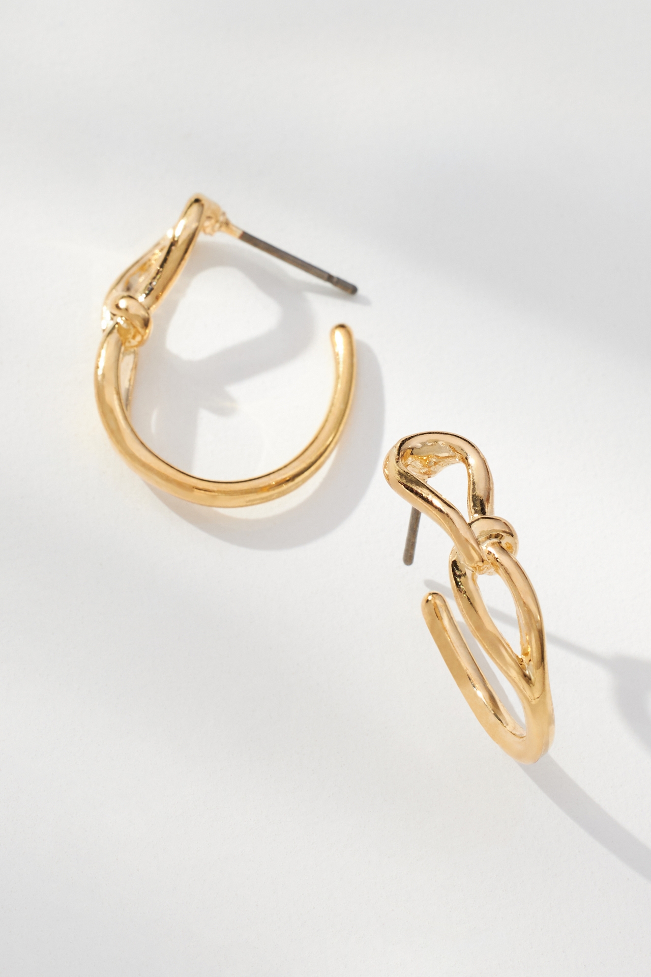 Looped Mini Hoop Earrings