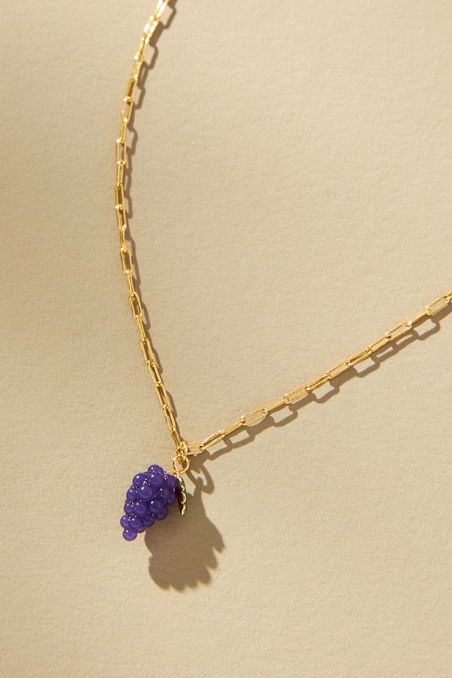 Fruit Pendant Necklace #1