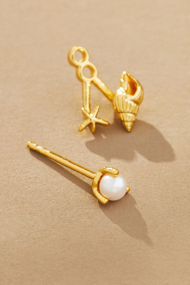 Mini Sea Icon Post Earrings #1
