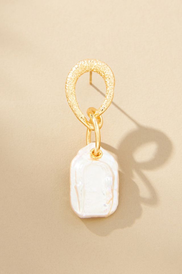 Pivotal Pearl Drop Earrings #1
