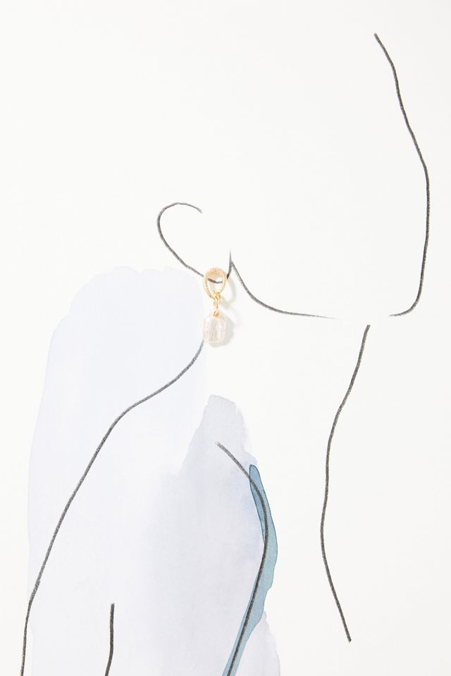 Pivotal Pearl Drop Earrings #2