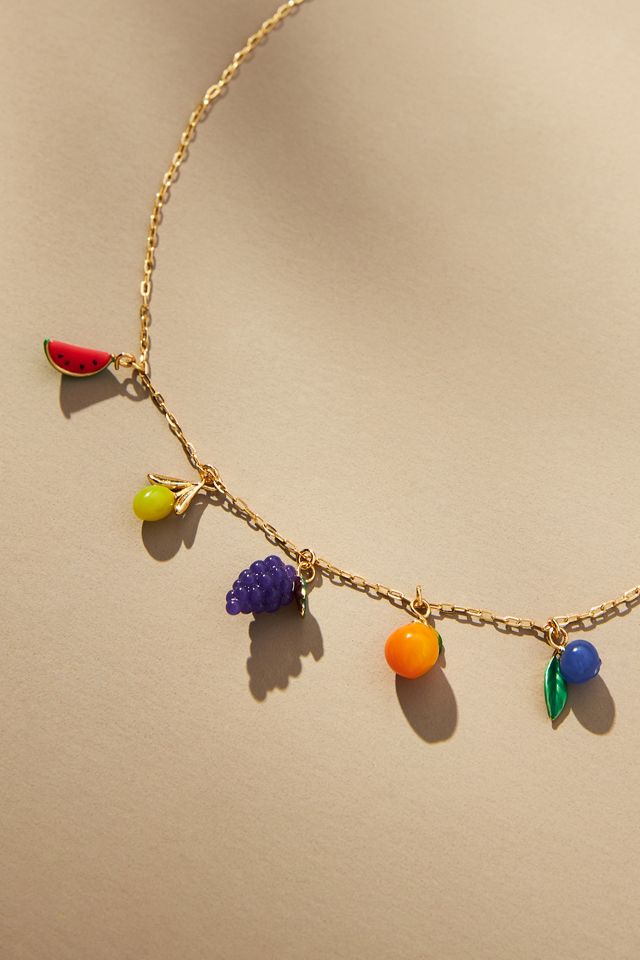Fruit Charm Necklace #2