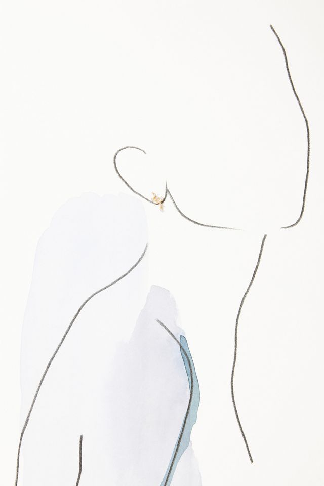 Crystal Cluster Post Earrings #2