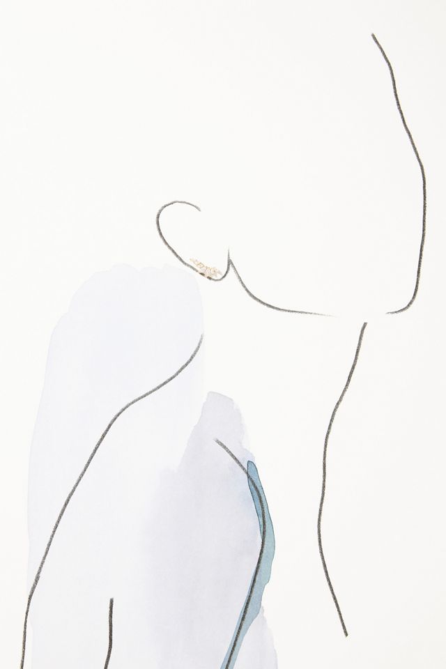 Crystal Crawler Post Earrings #2