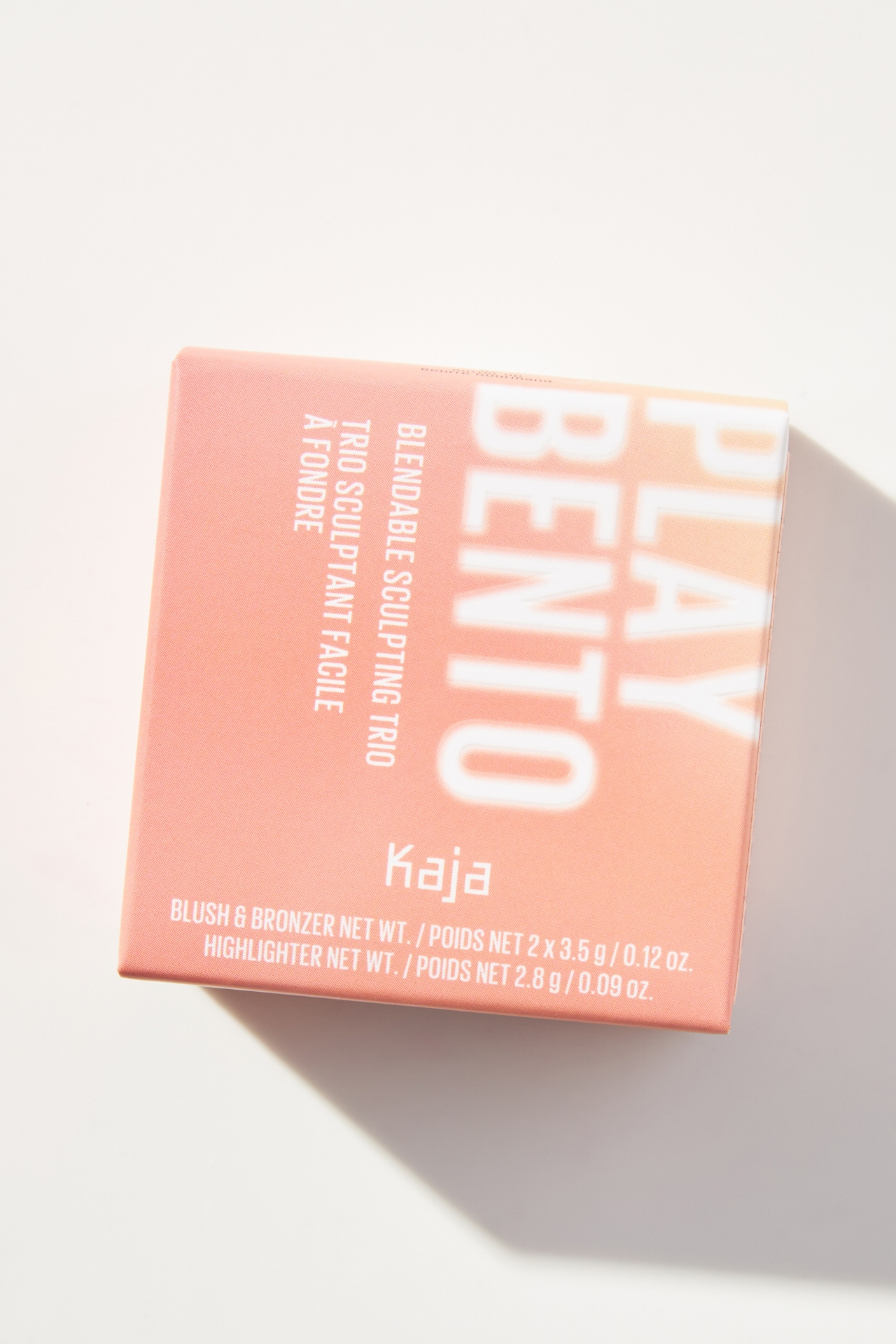 Kaja Beauty Play Bento Cream Bronzer, Powder Blush & Highlighter Sculpting Trio