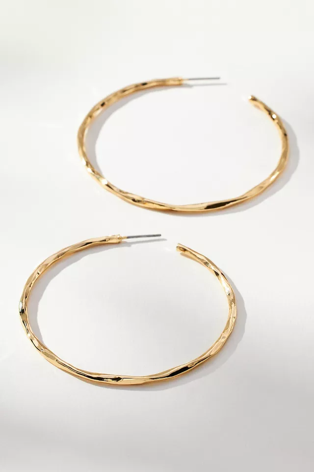 Natural Hoop Earrings