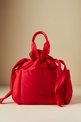 Shop Calpak Insulated Lunch Bag In Red