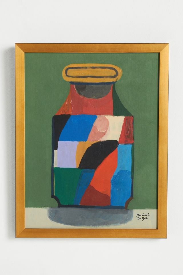 Vase Vessel Wall Art #1