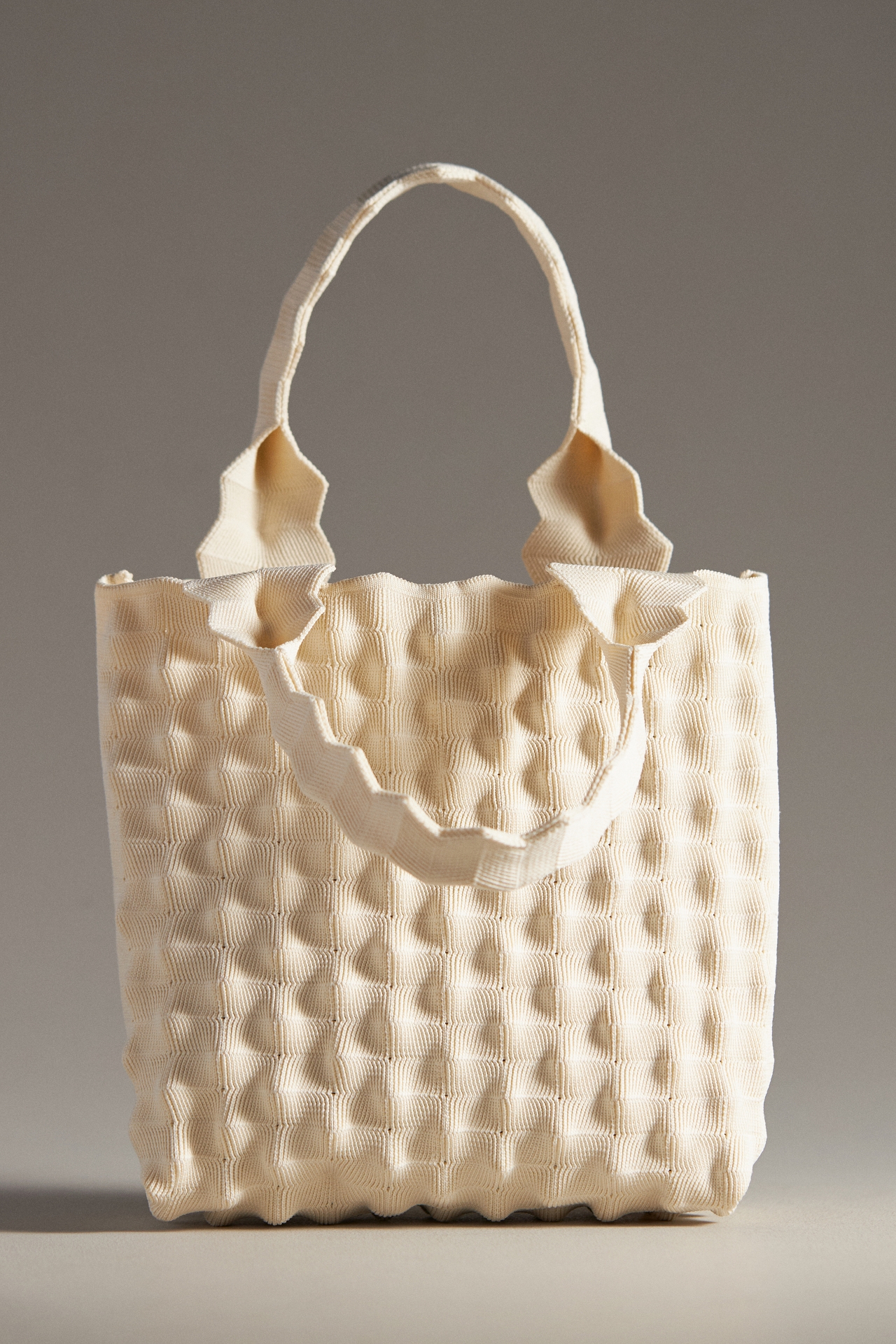 Textured Midi Tote