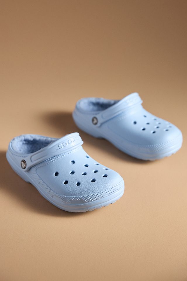 Crocs Unisex Classic Lined Clog Blue Calcite