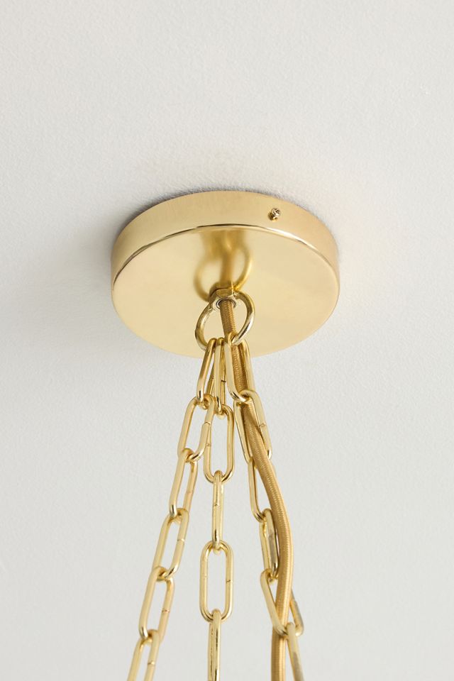 Lila Capiz Uplit Pendant #2