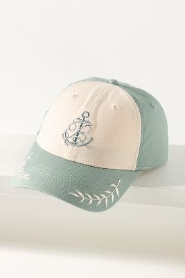 Shop Coney Island Picnic Nautical Monogram Cap In Multicolor