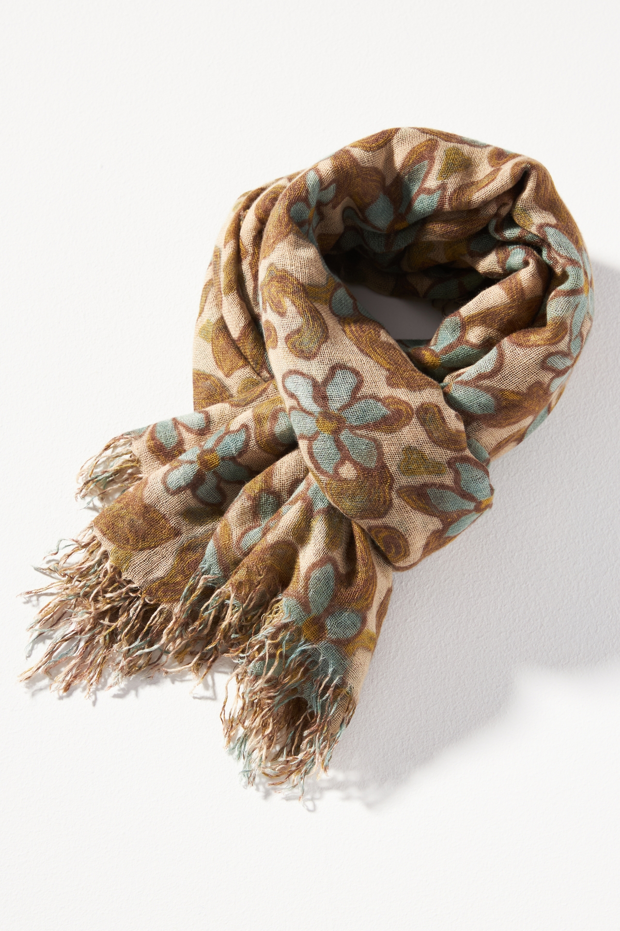 Chan Luu Bold Floral Scarf