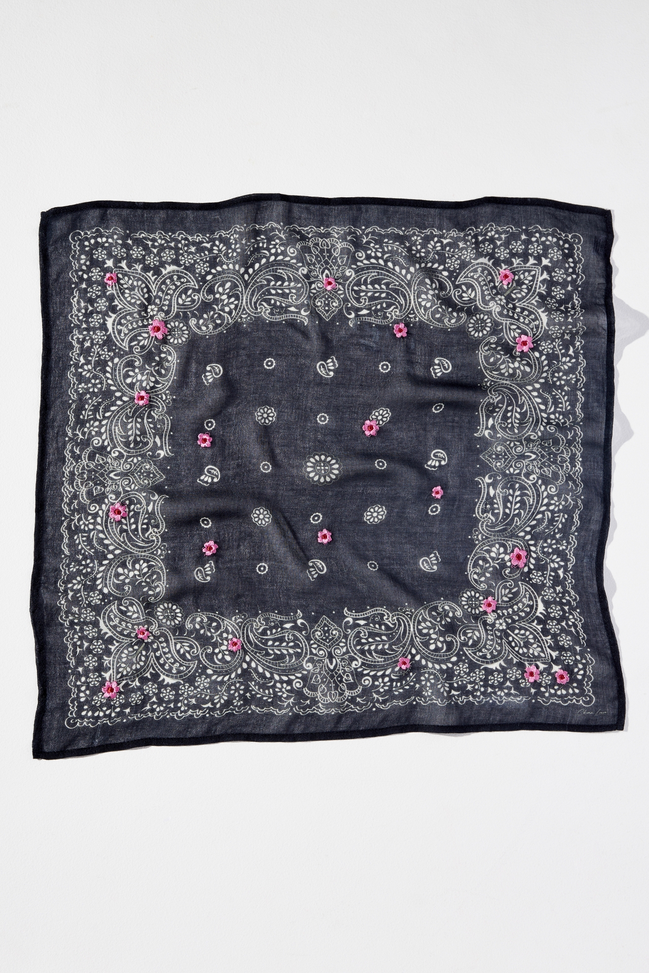 Chan Luu Daisy Embroidered Scarf