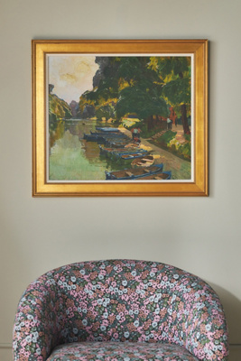 SOICHER MARIN ALONG THE SEINE WALL ART