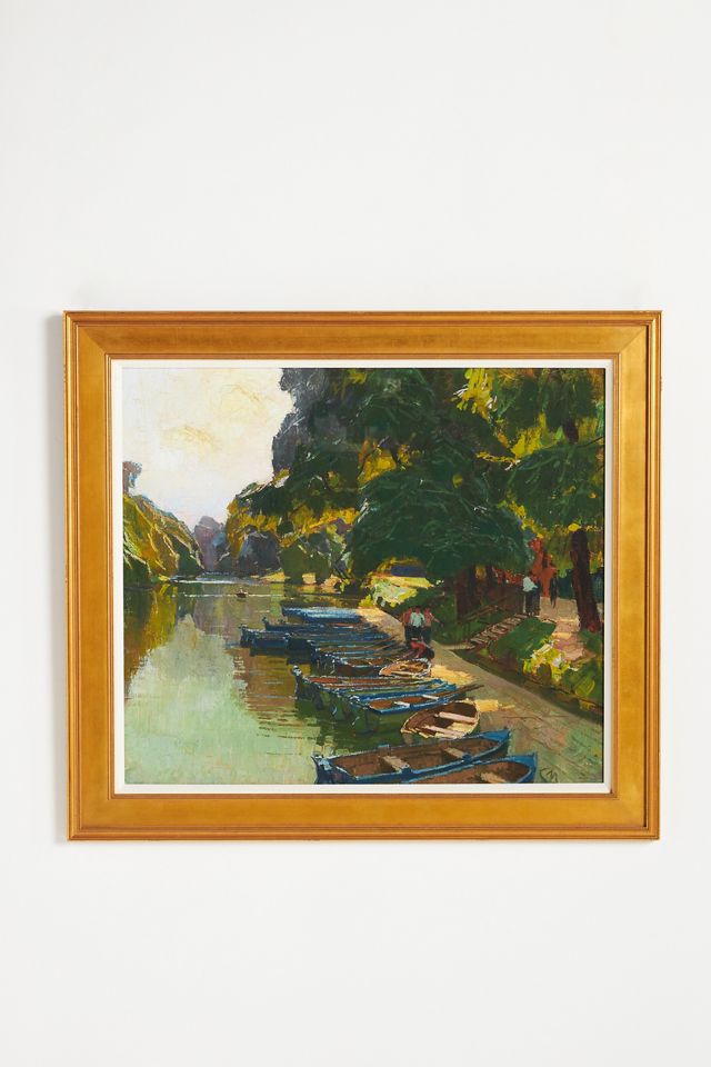 Along the Seine Wall Art #1