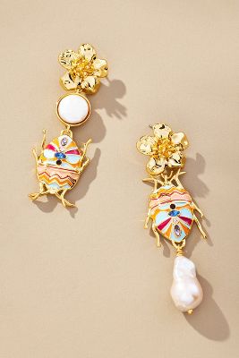 Mignonne Gavigan Sami Lux Drop Earrings In Gold