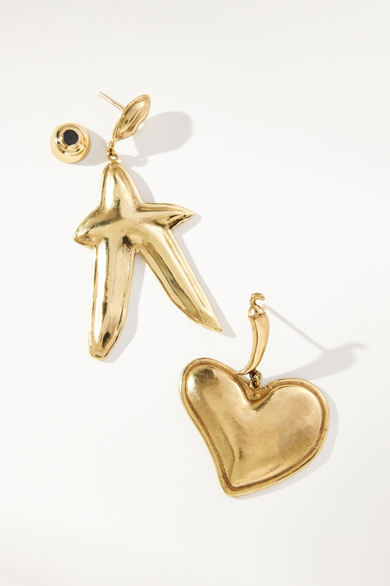 ALÉMAIS High Roller Heart Star Earrings