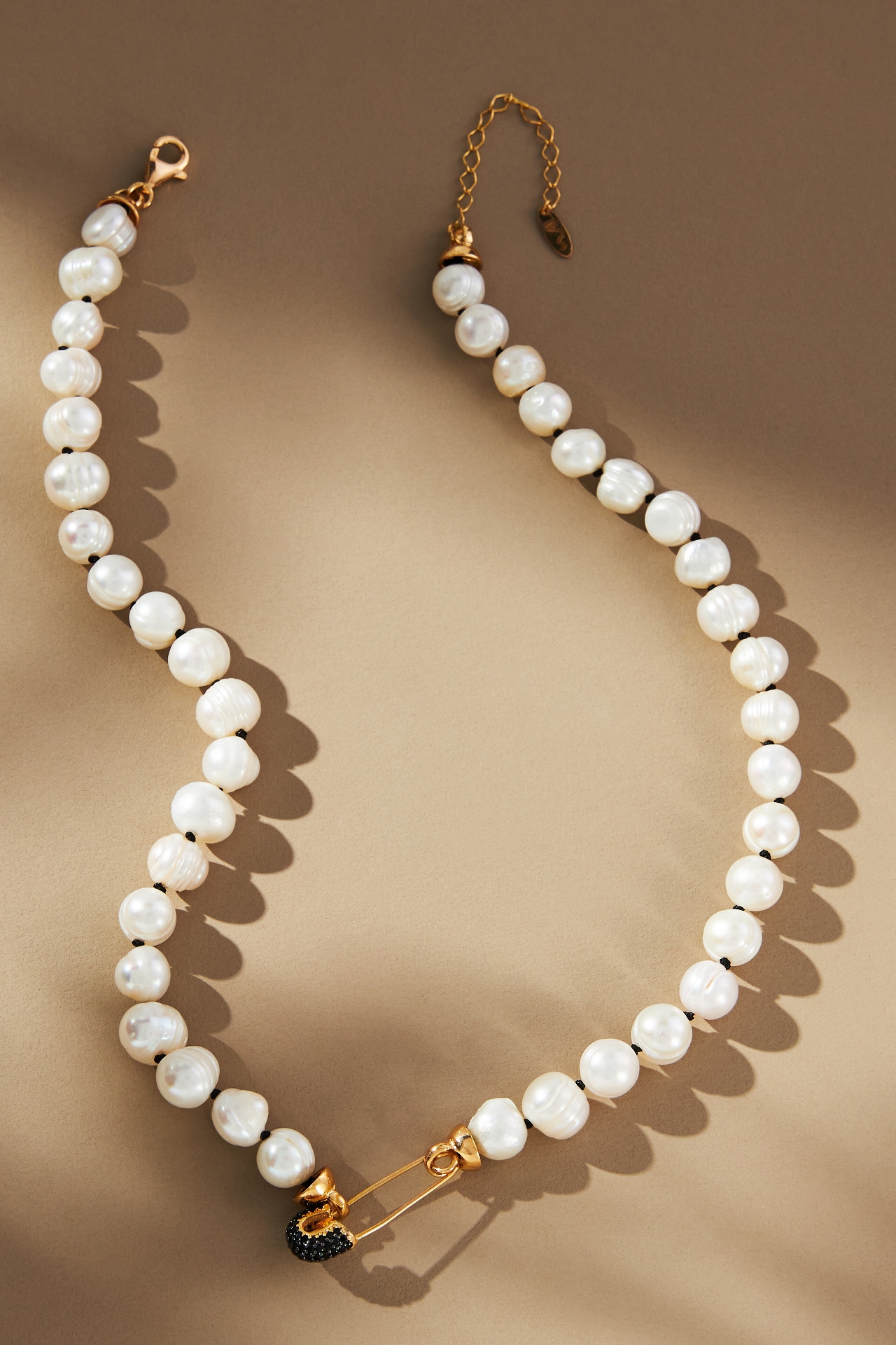 Maison Irem Pearl Goldy Jazz Necklace