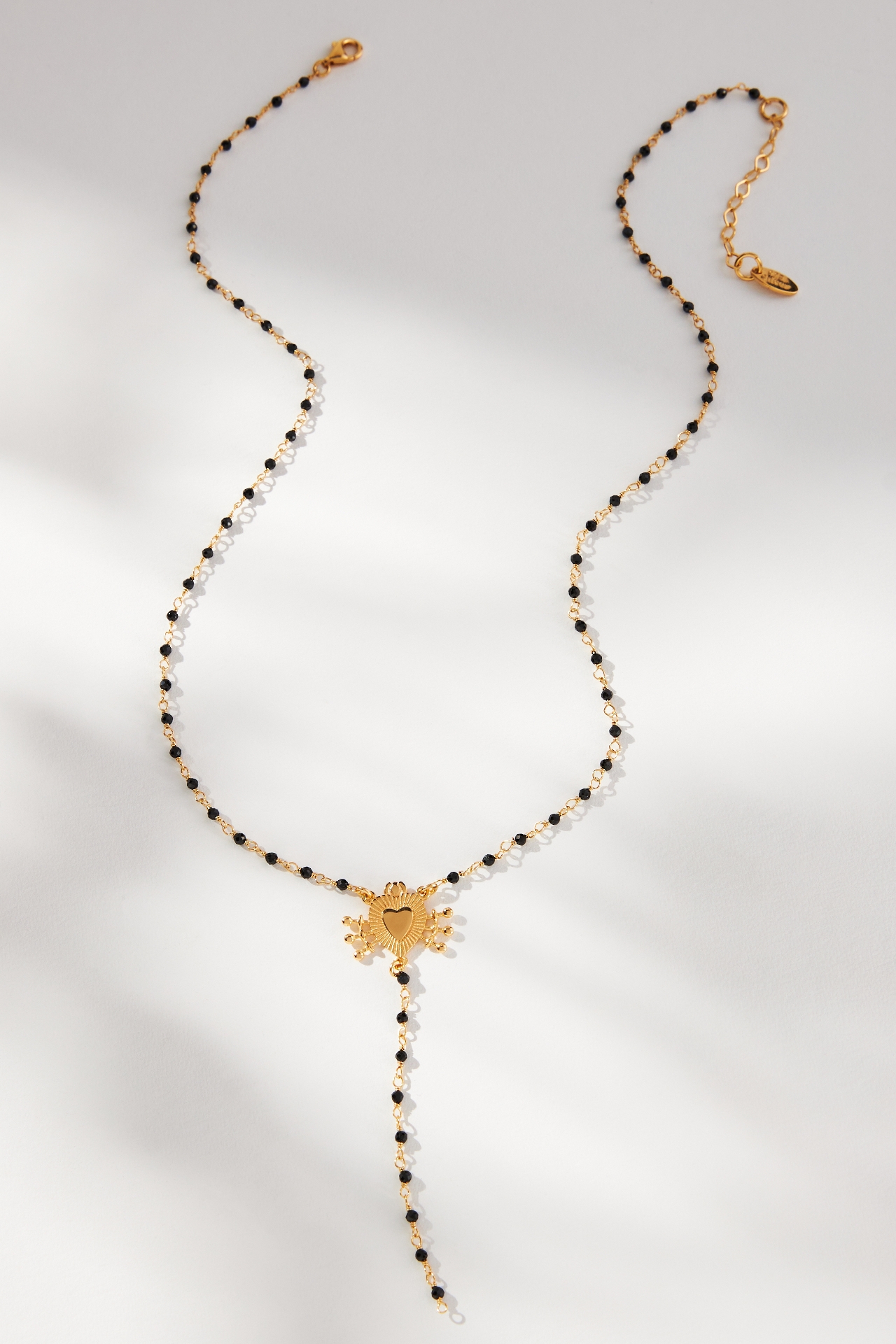 Maison Irem Heart Lariat Necklace