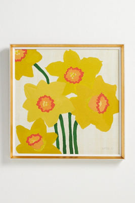 Susan Hable For Soicher Marin Spring Flowers Wall Art