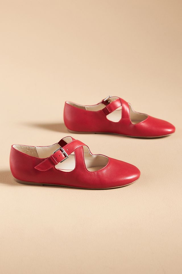 Maeve Crisscross Mary Jane Flats #1