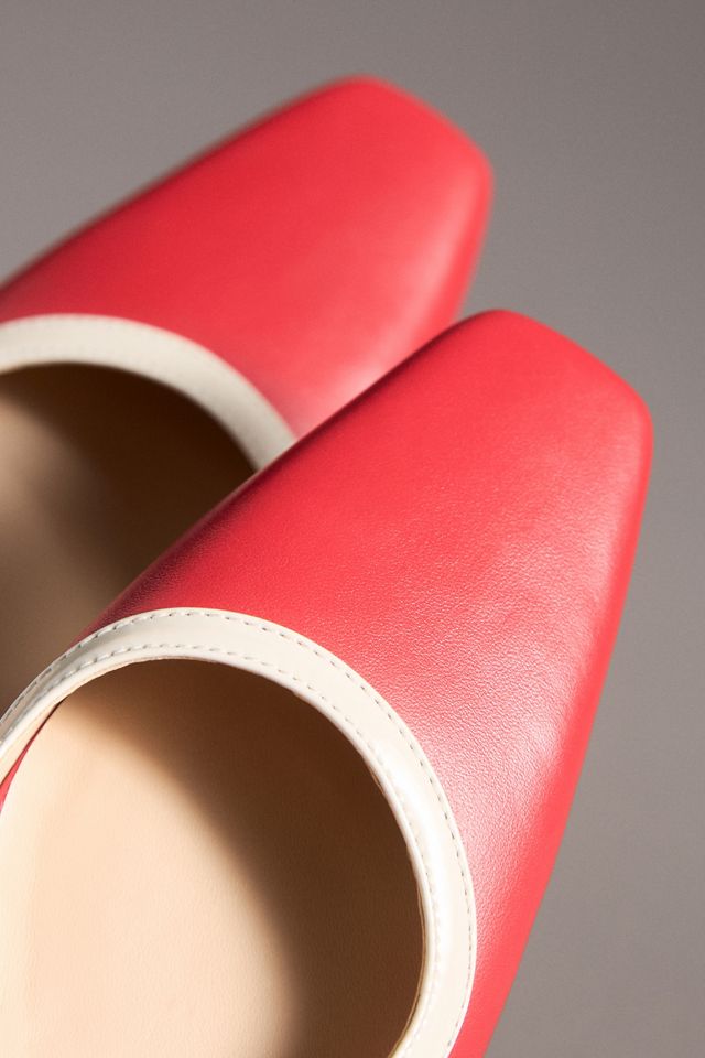 Maeve Snip-Toe Slingback Heels #3