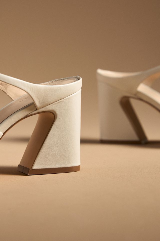 By Anthropologie Square-Toe Mule Heels | Anthropologie