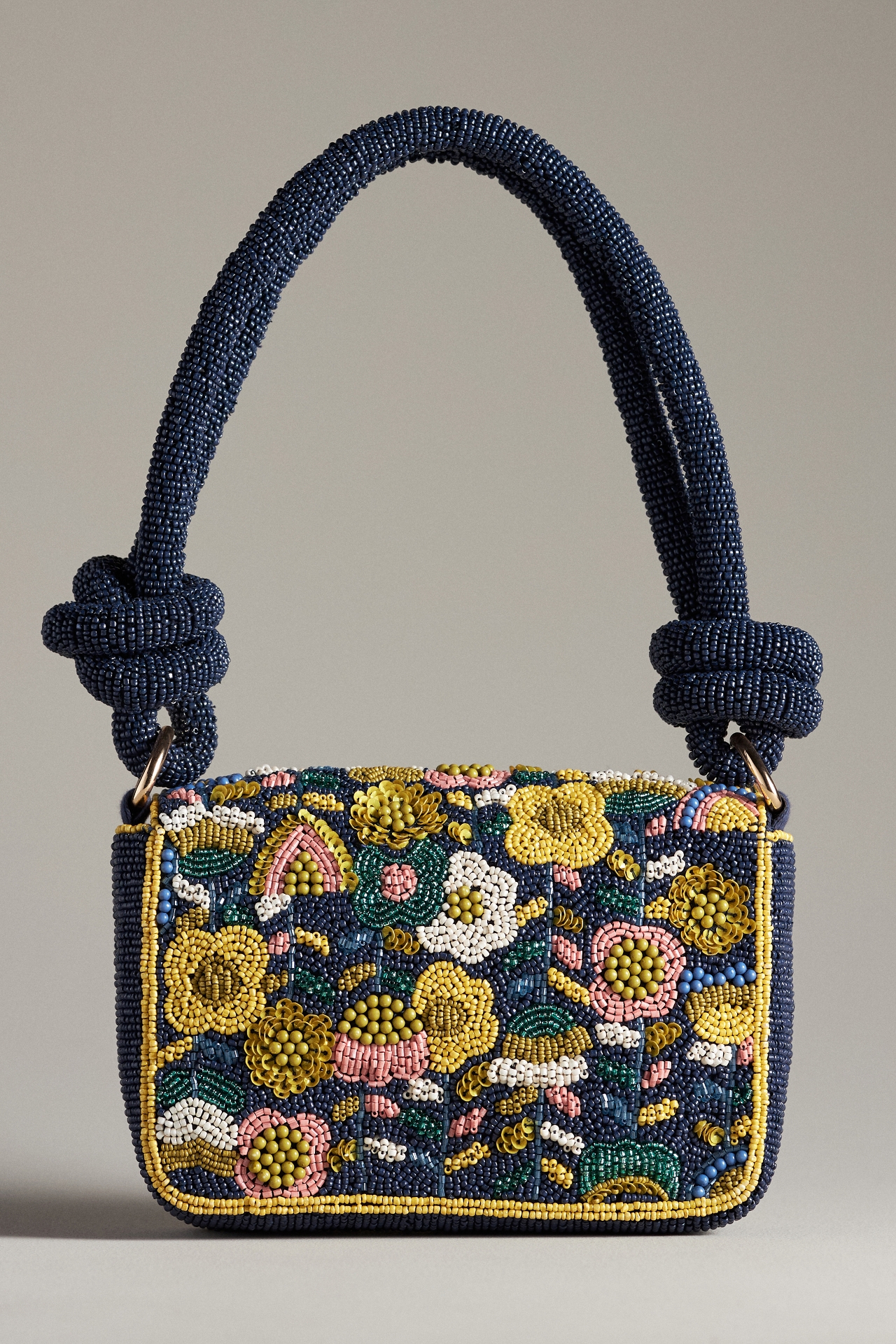 The Fiona Beaded Bag: Knotted Flora Edition